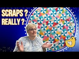 Scrap Triangles and What I Did With Them ~ You'll Love This Darling Quilt