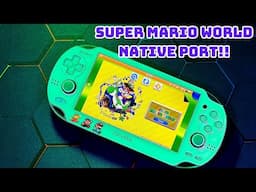 SuperMarioWorld on the PsVita!!