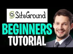 How to Set Up Hosting and Domain FAST (2025) – SiteGround Tutorial for Beginners