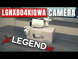 LGNXBO4KIQWA | Caméra Bullet 4K avec IA et Dissuasion Active | LegendNX