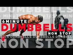 6 MINUTE NON STOP DUMBBELL WORKOUT || PMA FITNESS |