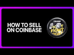 How To Sell Trump Coin On Coinbase 2025!