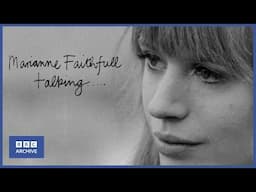 1968: MARIANNE FAITHFULL Talking | Film Review | Classic Interviews | BBC Archive