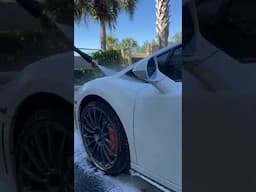 Lamborghini Car Detailing | Filthy to Shiny Transformation #shorts