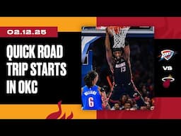 Bam Adebayo 27 PTS 15 REB 4 AST | Miami HEAT vs. Oklahoma City Thunder | February 12, 2025