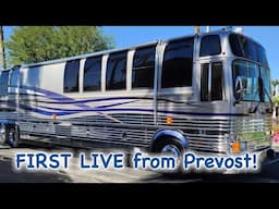 FIRST LIVE STREAM from Prevost Marathon