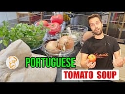 Portuguese Tomato soup | Sopa de tomate (Alentejana)