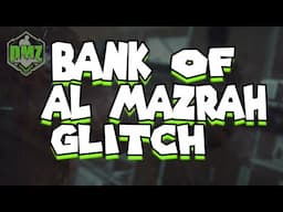 Bank of Al Mazrah Glitch - Call of Duty DMZ Glitches #callofdutyglitches #callofduty #dmz