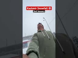 Kashmir Snowfall 2n January #kashmir