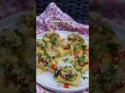 Waffle Chaats at its Best💯❤️ #chaat #chaatrecipe #partyfood #fingerfood