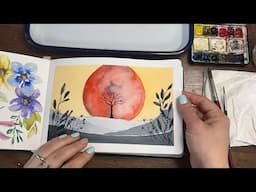 Watercolor Journal Day 179