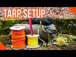 Camping Tarp Rigging