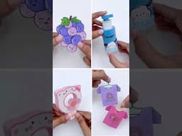 4 Fun Craft Ideas with Paper for all age groups when bored #shorts #fun #craft #artandcraft #art