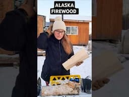 ALASKA FIREWOOD TIPS & TRICKS #diy #alaskalife #offgrid