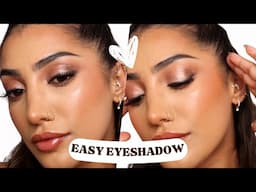 EASY 5MIN EYESHADOW FOR BEGINNERS | AnchalMUA