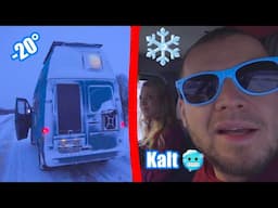 🥶120km/h SCHNEESTURM im POLARKREIS ist zu HEFTIG - WINTERCAMPING - Rene Kreher