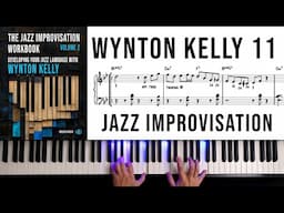 How To Improvise Jazz Piano like Wynton Kelly. The Jazz Improvisation Workbook Volume 2-9