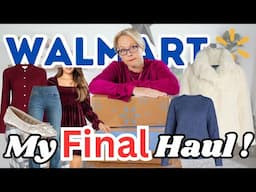 Is This Really My Last Walmart Fashion Haul? 🎄 Holiday Outfit Style Ideas Fashion over 40