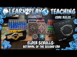 Learn to Play Presents: Elder Scrolls Core Rules