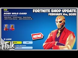 *NEW* ACES WILD CARD SET! Fortnite Item Shop [February 4th, 2025] (Fortnite Chapter 6)