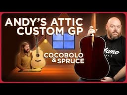 Special Wood Hidden in Andy Powers' Attic! Taylor Custom Cocobolo & Spruce Grand Pacific Guitar