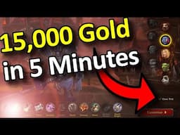 15,000 Gold in 5 Minutes using Class Trials | Wow Solo Gold Farm