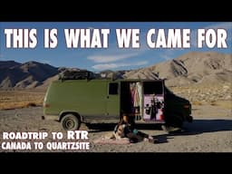 TERRIFYING DUST STORM || Solo Female Roadtrip Canada to RTR Quartzsite Daily Vlog 7/10