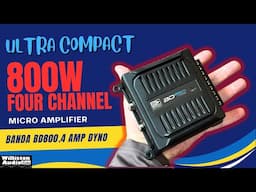 Can This TINY 4ch Car Audio Amp Really Do 800 watts?