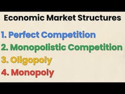 What Are the FOUR Market Structures in Economics? | [WITH EXAMPLES] | Think Econ