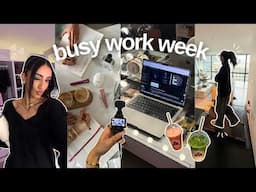 spend a week with me *PRODUCTIVE* | content creation, social plans & stepping out of my comfort zone