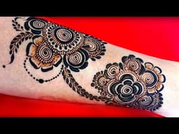 New Beautiful Mehandi Designs for Back Hands |Latest New Gulf Style Mehandi Designs |Eid, Mehndi