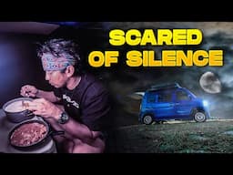 SCARING MYSELF a Creepy Night Drive | Solo VanLife & Camping