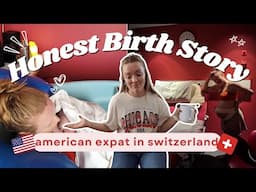 Expat Birth Story | Unmedicated Water Birth in Switzerland 🇨🇭