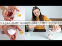 How to make a vegan friendly rich hair conditioner using btms 25 recipe & tutorial included