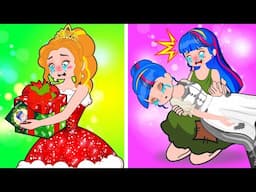 Rich vs Poor Princess: Please Rescue My Mom! Don't Leave Me! | Poor Princess Life Animations