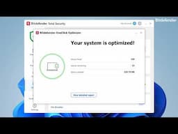 OneClick Optimizer: Boost PC Speed and Free Up Space with Bitdefender