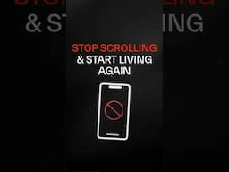 Stop Scrolling and Start Living Again