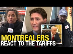 What do Montrealers think about becoming the 51st state of America and the threat of tariffs?