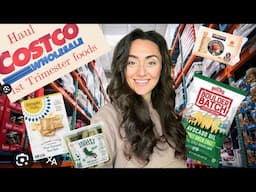 Healthy Costco Haul for 2 People | 1st Trimester Pregnancy | Morning Sickness Hacks