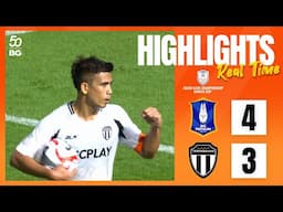 BG GOAL : BG Pathum United 4-3 Terengganu FC | REAL TIME SCORE