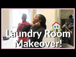 DECORATE WITH ME | Laundry Room Renovation Is Finally Finished!!!