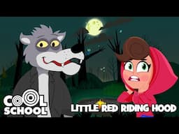 Little Red Riding Hood #shortstory 🧺 Cool School Cartoons for Kids (Animated Ms. Booksy Fairytales)