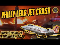 Lear Jet Med Evac Crash KPNE  31 Jan 2025