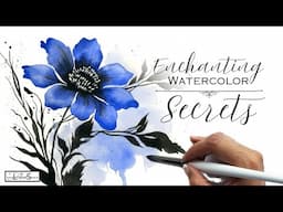 Breaking Rules! Challenge the "Norm" with this SPELLBINDING Step-by-Step Watercolor Flower Painting