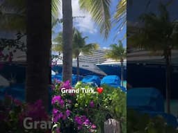 Beautiful day in Grand Turks #travelingwithjennifersparkssavoy #carnivalcruise #carnivalvista