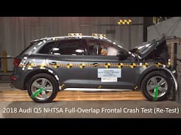 2018-2025 Audi Q5 / Q5 Sportback NHTSA Full-Overlap Frontal Crash Test (Re-Test)