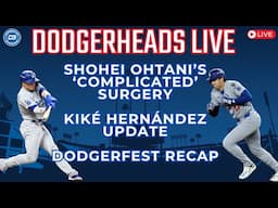 DodgerHeads Live: Shohei Ohtani comments on rehab & pitching plan, Dodgers open to Kiké Hernández