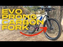 Testing A UK Designed Carbon MTB Fork | Travers Bikes Evo Prong