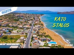 Kato Stalos Chania Crete Greece 4K