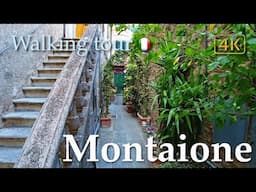 Montaione (Tuscany), Italy【Walking Tour】History in Subtitles - 4K